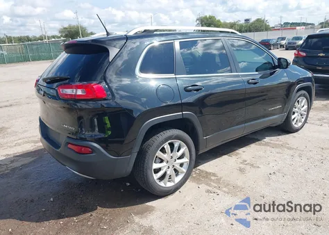 2015 Jeep Cherokee Limited z USA, uszkodzony, nr VIN 1C4PJLDB5FW701647